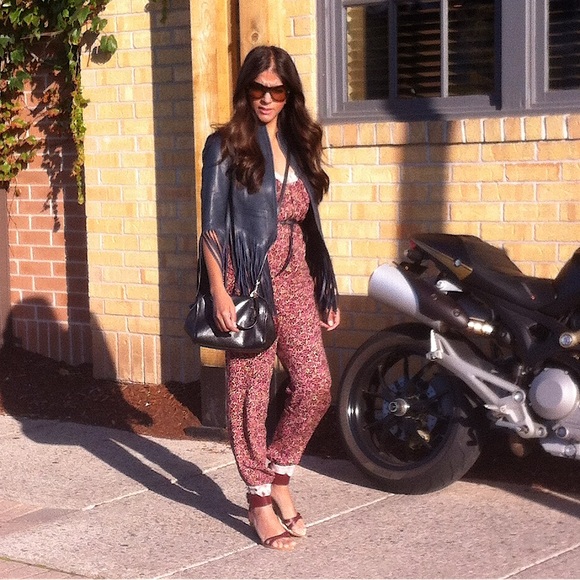 KATE MOSS X TOPSHOP Limited Edition Fringed Leather Jacket - Picture 12 of 17